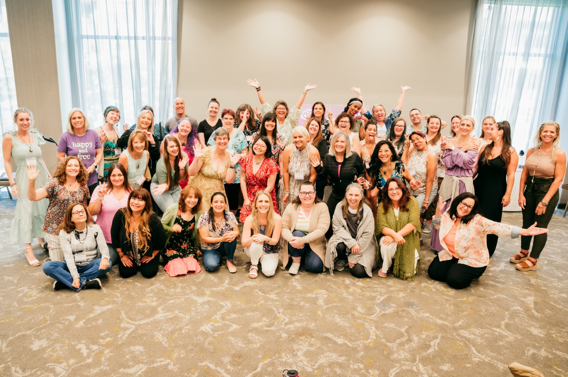 Sacred Awakening community gathered together 2